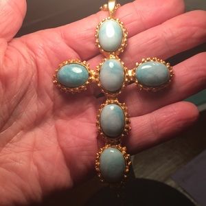 Large cross necklace from Gypsy Jewelry Co.